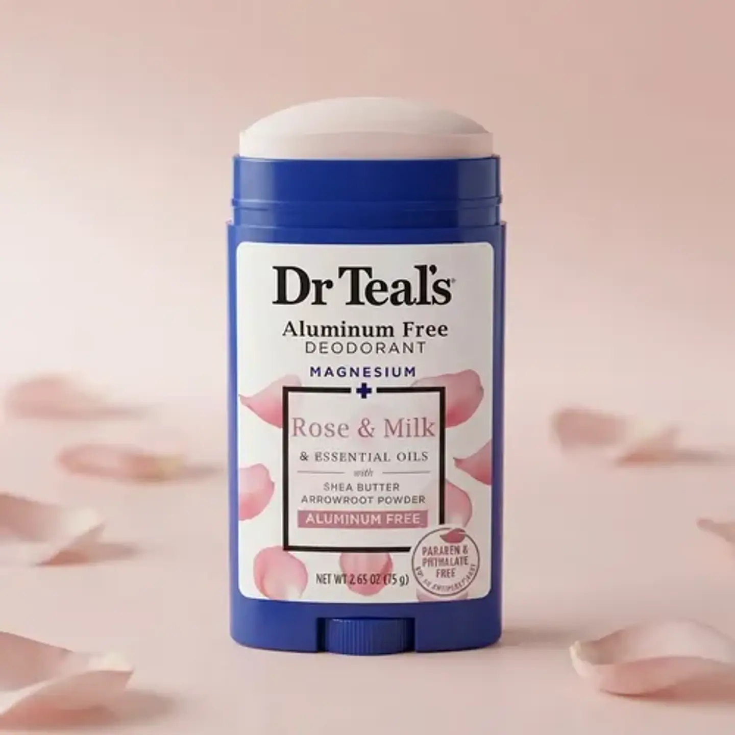 Antitranspirante barra Dr Teal's Rose & Milk 75 g 4