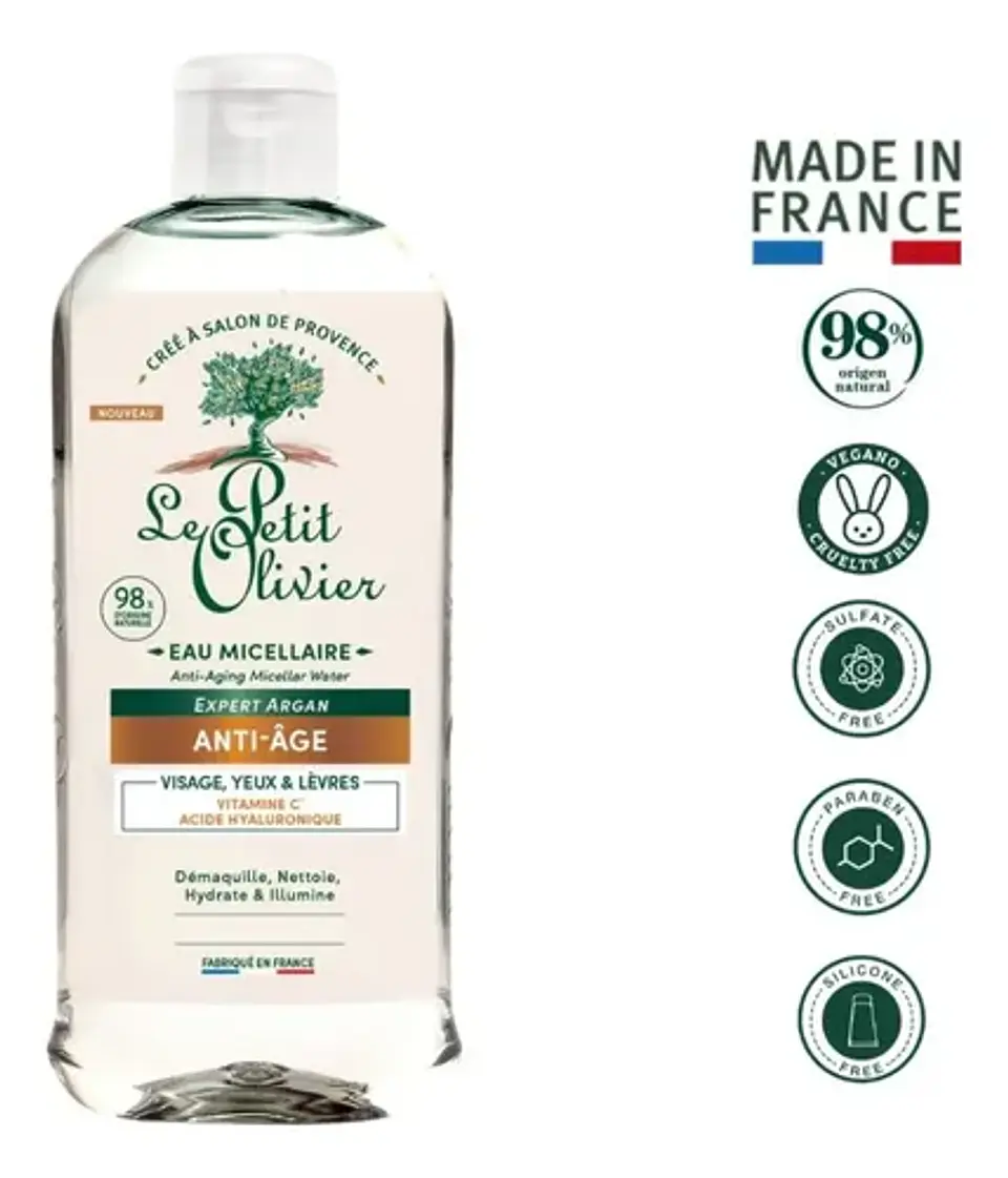 Le Petit Olivier Agua Micelar Antiedad Vitamina C Acido Hial 3