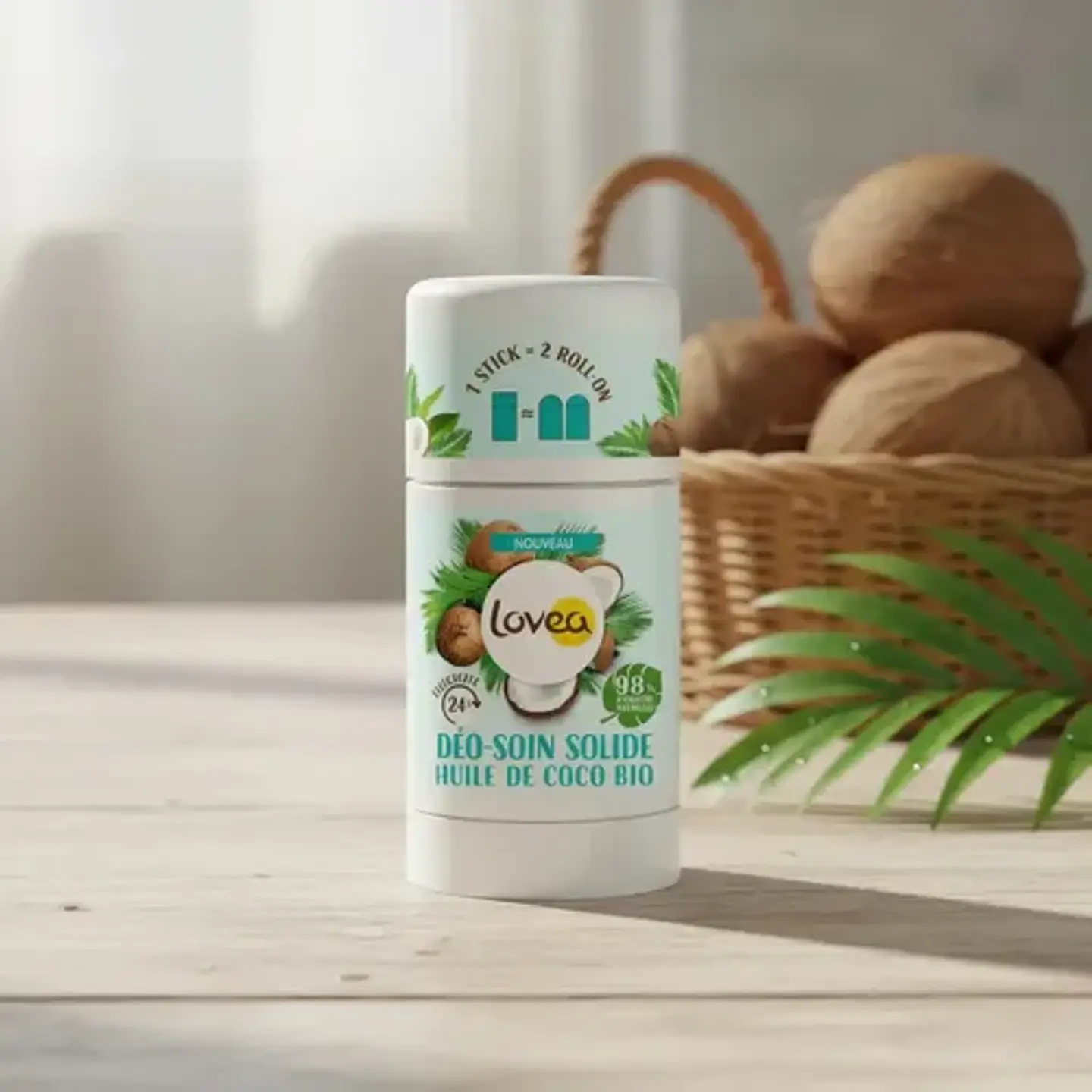 Desodorante stick Lovea coco 3