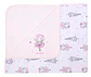 Mantita Suave De Algodón Bambino 90x76 Cms Animales Rosa Pálido - Miniatura 2