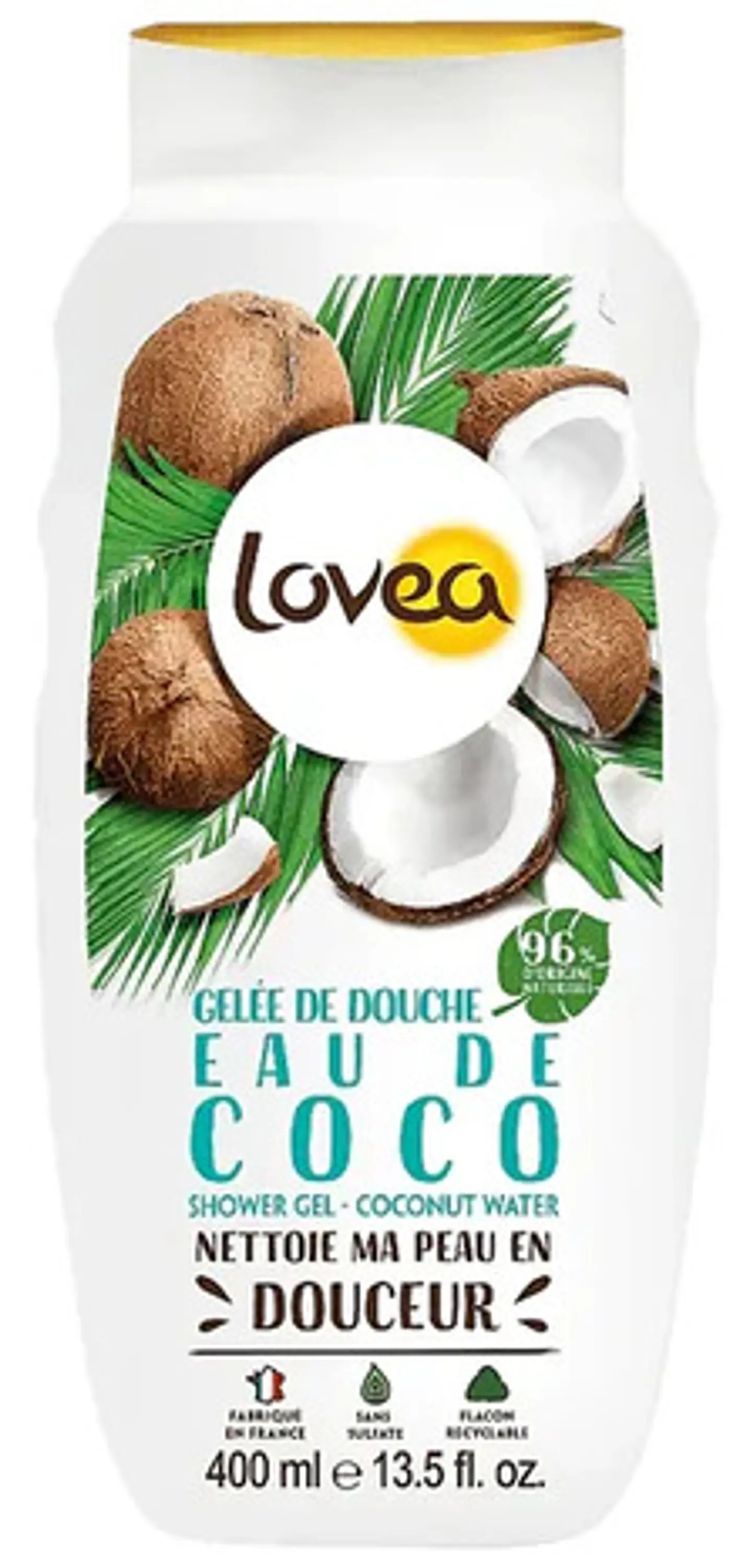 Gel De Ducha Coco Exótico Lovea 400ml 1