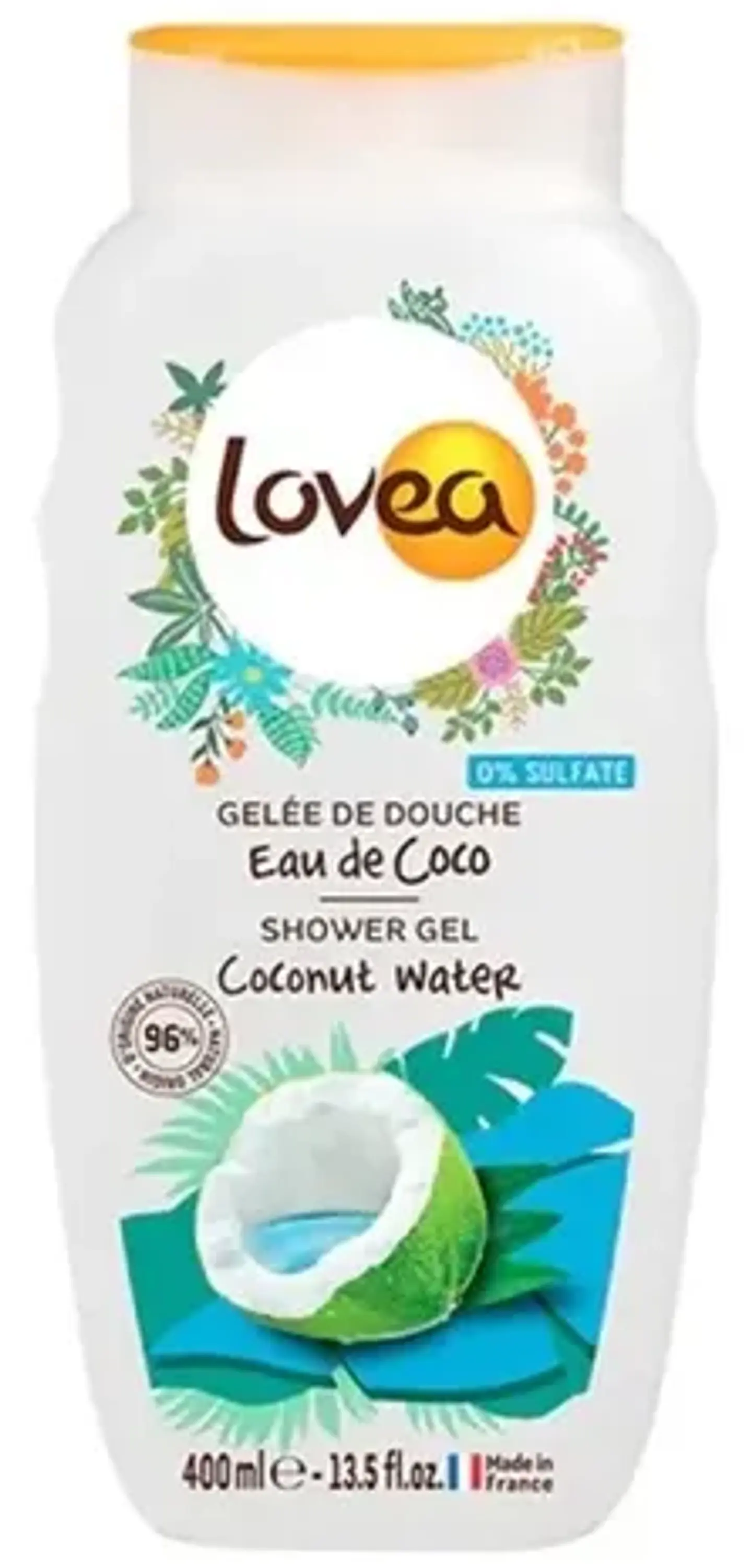 Gel De Ducha Coco Exótico Lovea 400ml 2