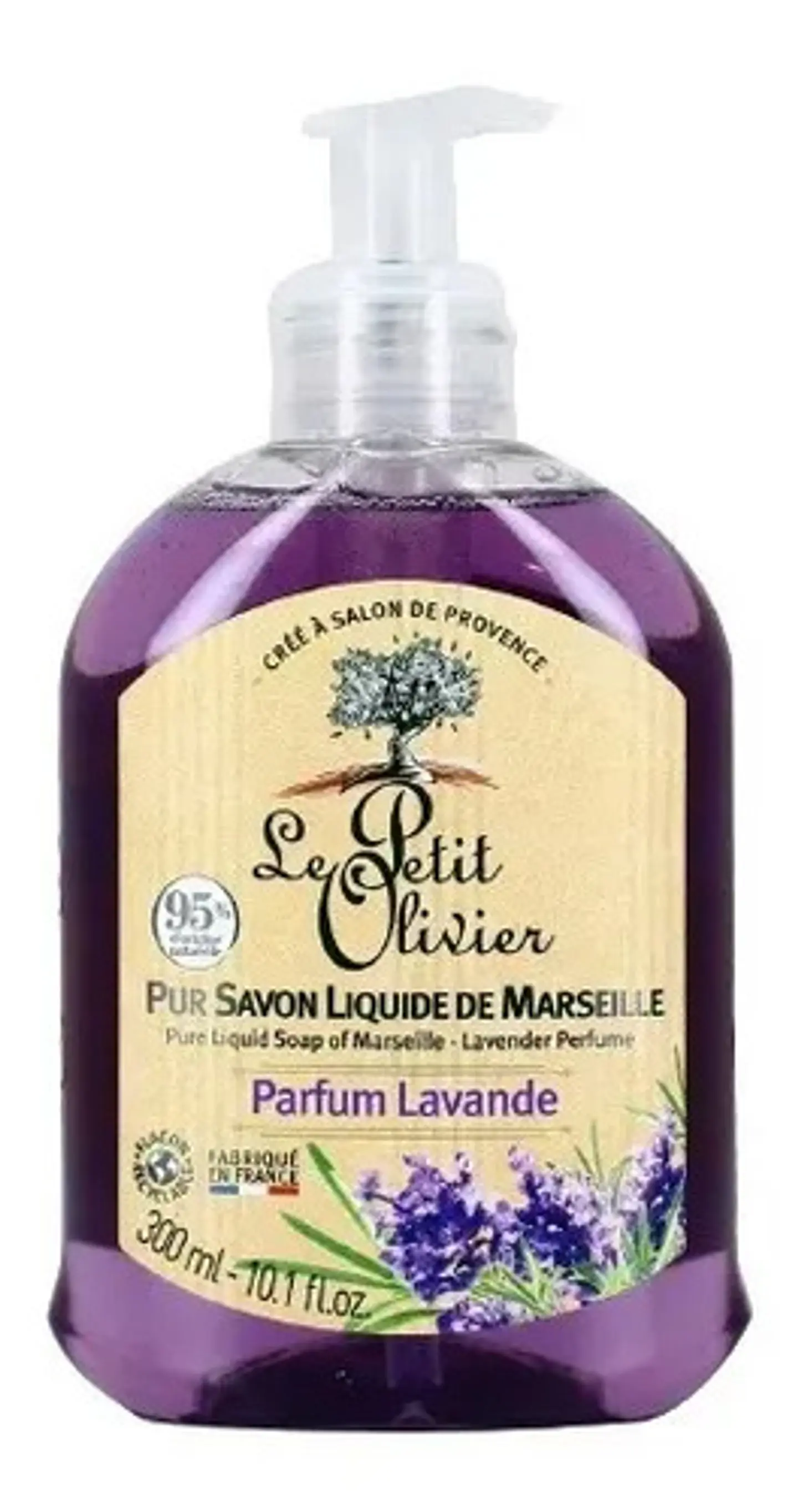 Jabon Liquido De Marsella Lavanda 300ml Le Petit Olivier 1