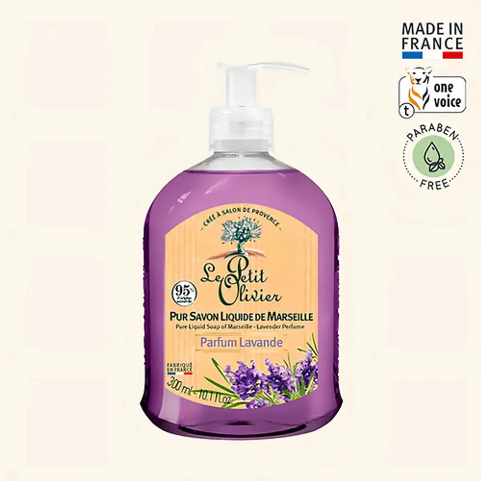 Jabon Liquido De Marsella Lavanda 300ml Le Petit Olivier 3