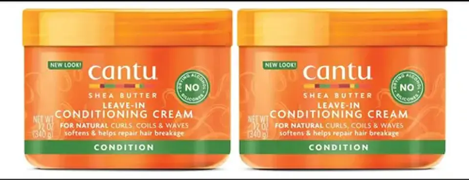Crema Acondicionadora Sin Enjuague Cantu Cabello Rizado 1
