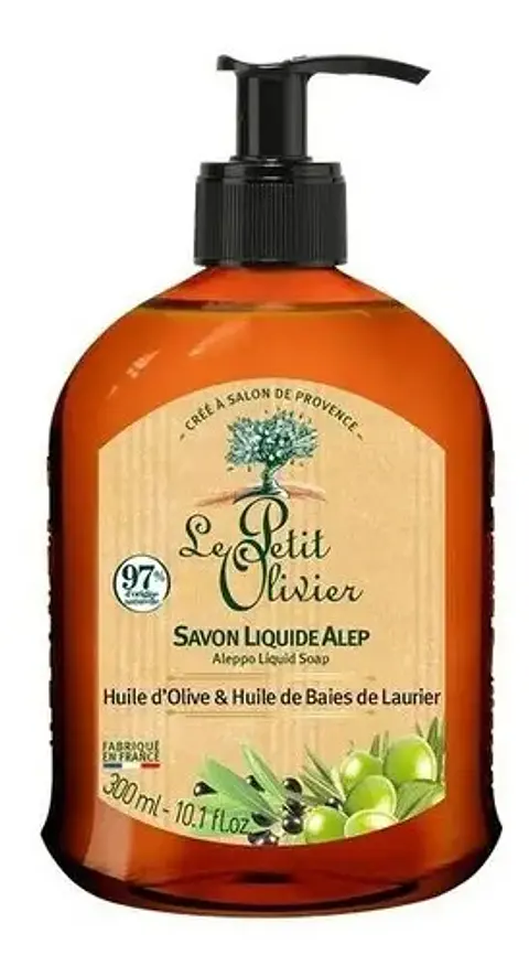 Jabon Liquido Alepo Antiseptico 300 Ml Le Petit Olivier