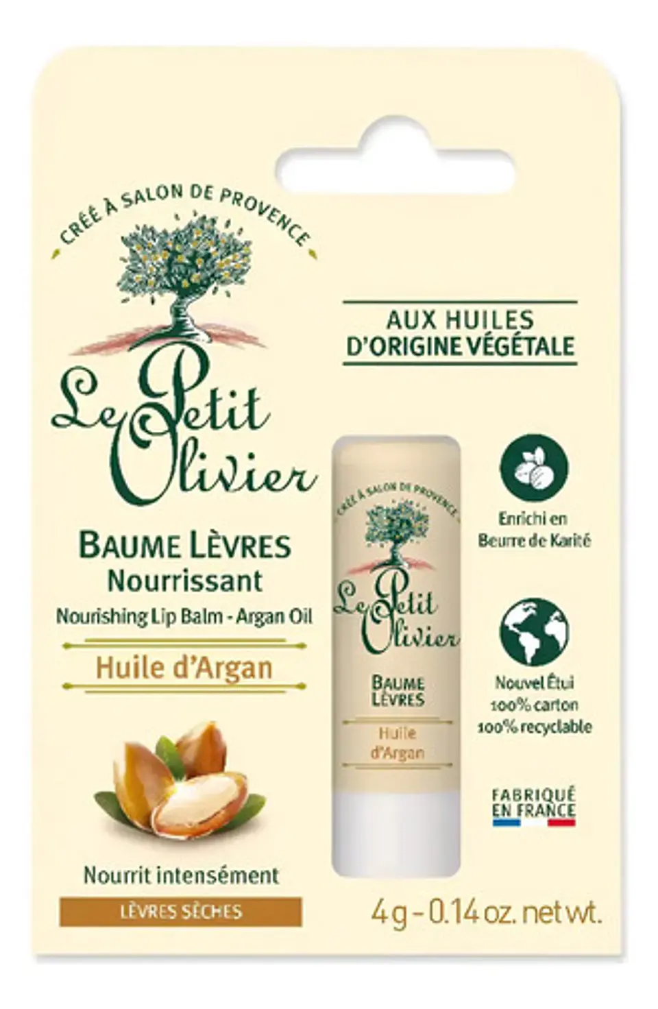 Bálsamo De Labios Anti-age Aceite De Argán Le Petit Olivier 2