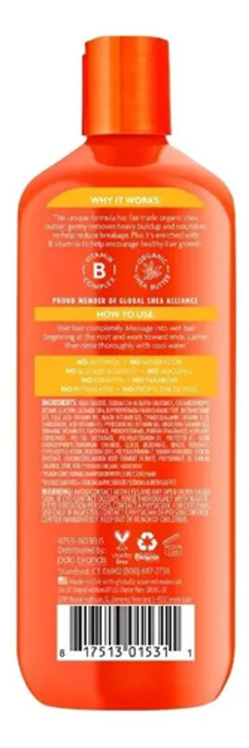 Shampoo Para Rulos 400 Ml Cantu Manteca De Karité 7