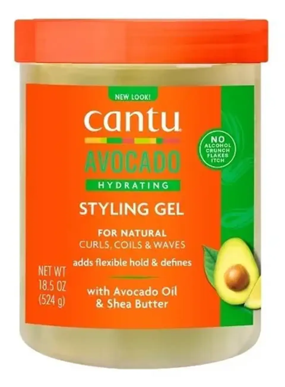 Gel hidratante para rizos Cantu Avocado 524g 1