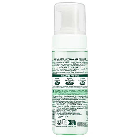 Le Petit Olivier Espuma Limpiadora Oliva 150ml 