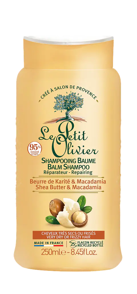 Shampoo Cabello Rizado Karite Le Petit Olivier Sin Sulfato