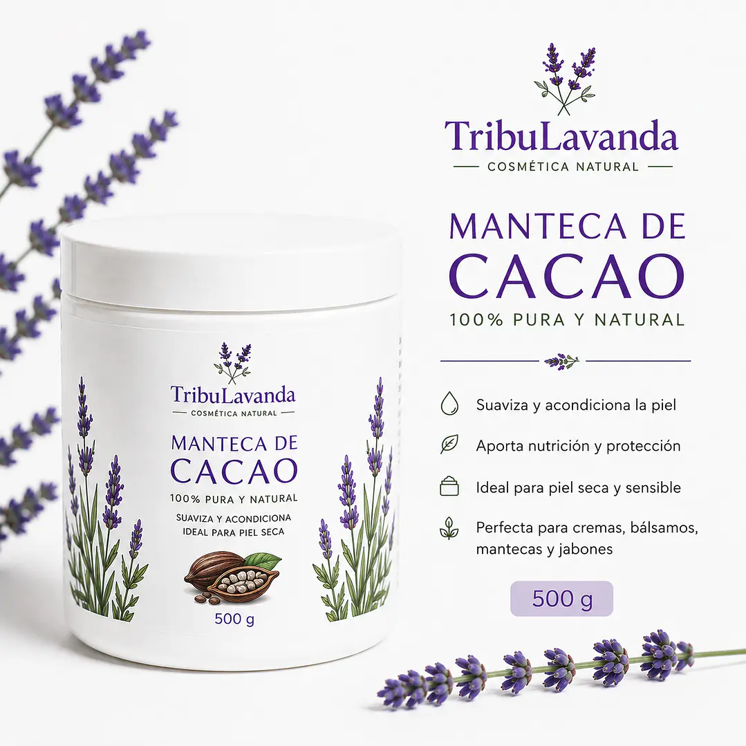 Manteca de cacao orgánica 1