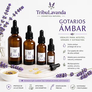 Gotario vidrio ámbar 
