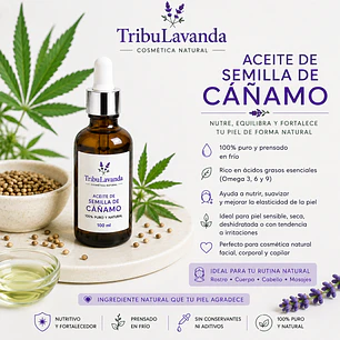 Aceite de semilla de cáñamo 
