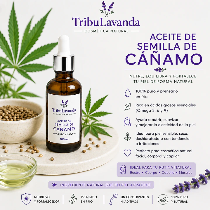 Aceite de semilla de cáñamo  1