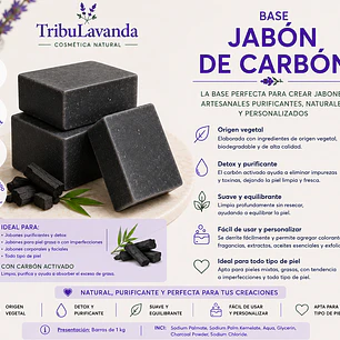 Base de Jabón Carbón