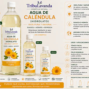 Agua de Caléndula (Hidrolato)