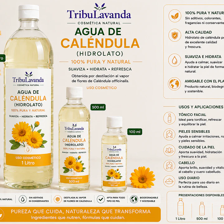 Agua de Caléndula (Hidrolato) 1
