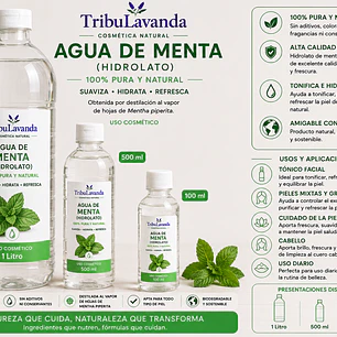 Agua de Menta (Hidrolato)