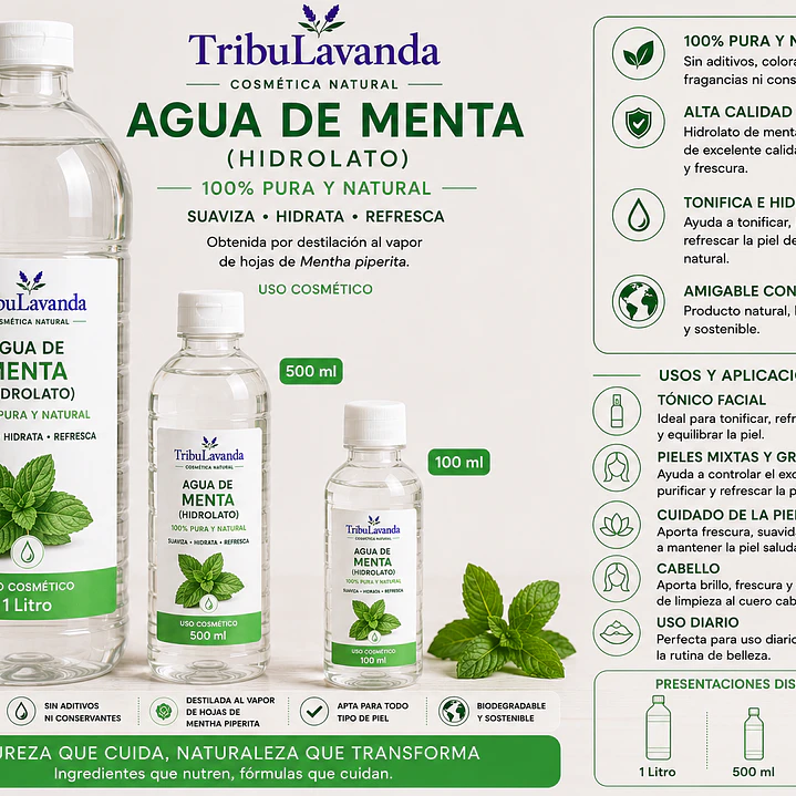 Agua de Menta (Hidrolato) 1
