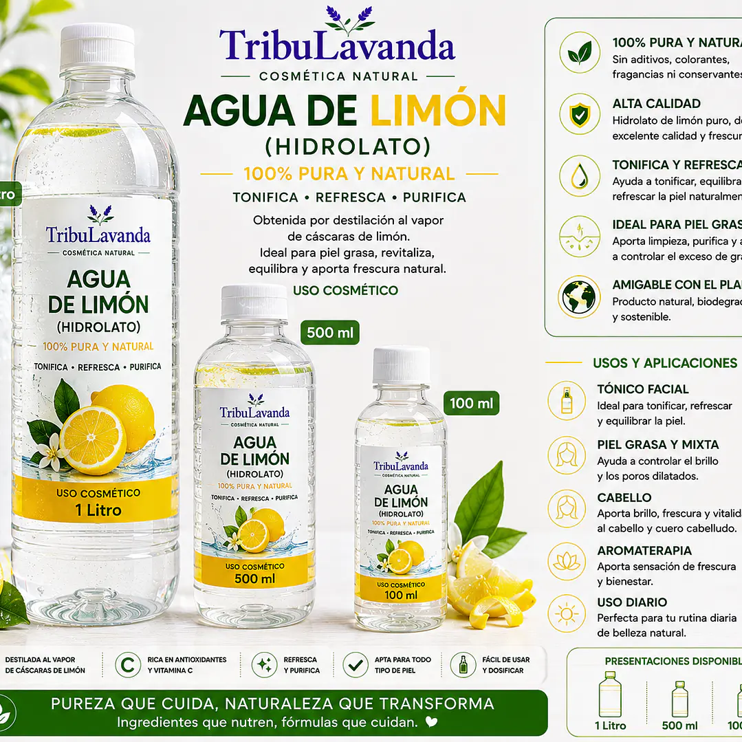Agua de Limón (Hidrolato) 1