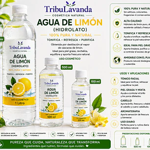 Agua de Limón (Hidrolato)