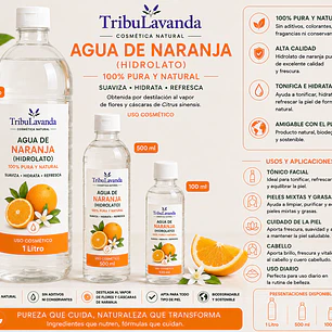 Agua de Naranja (Hidrolato)