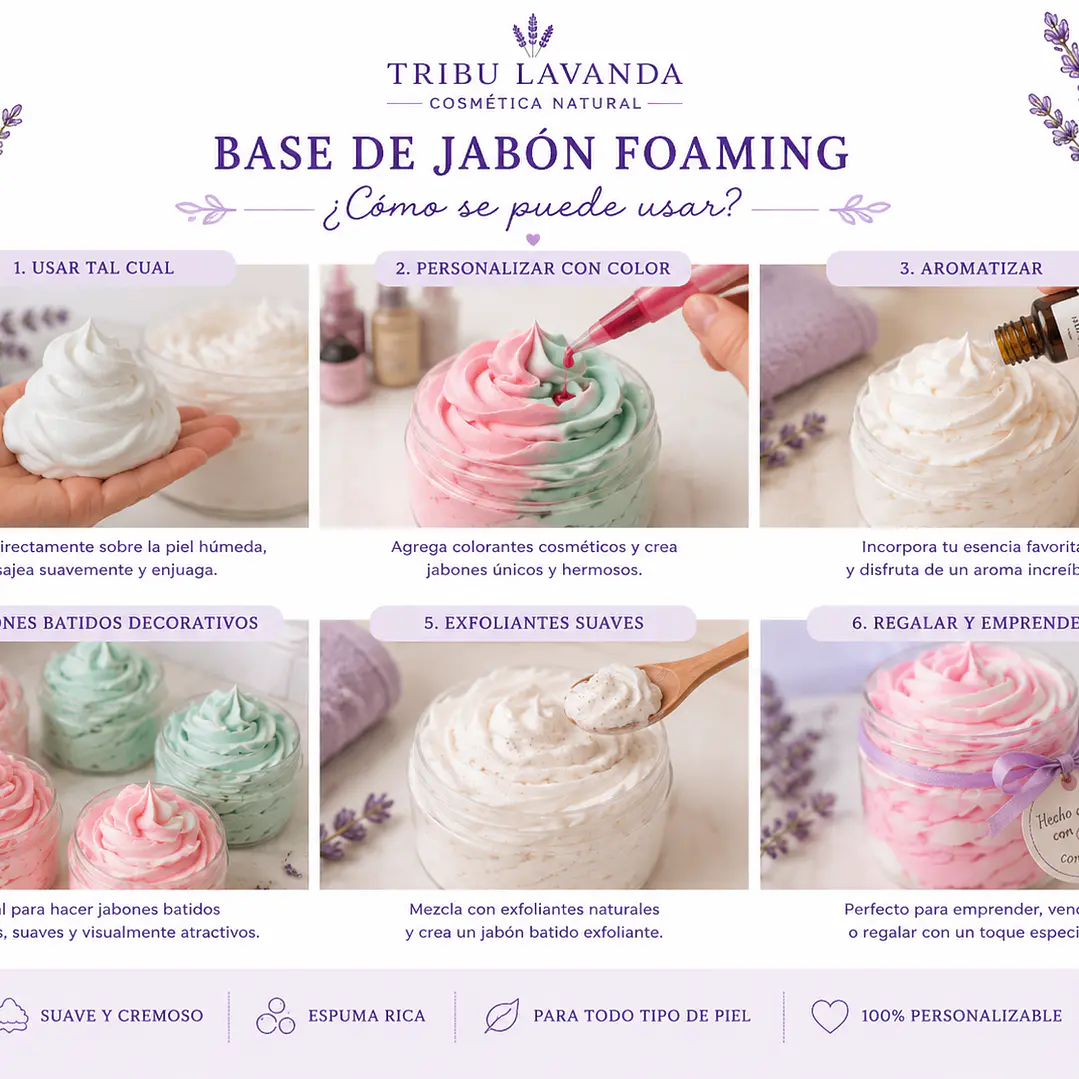 BASE DE JABÓN BATIDO O FOAMING 2