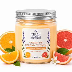 Crema Reafirmante y Tonificante Naranja Pomelo 