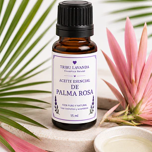 Aceite esencial de Palma Rosa