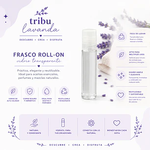 Roll On Transparente 5 ml y 10 ml