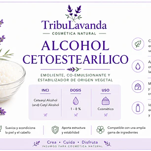 Cera Lanette 0, Alcohol Cetoestearilico