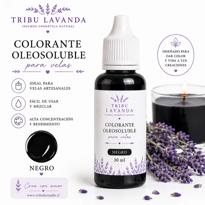 Colorantes Oleosolubles para Velas 10 ml  9