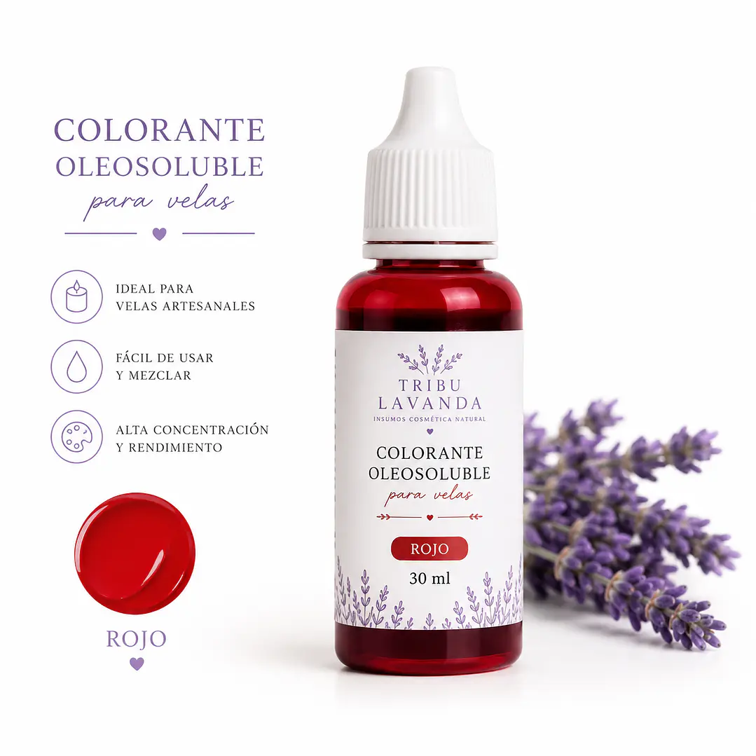 Colorantes Oleosolubles para Velas 30 ml  2