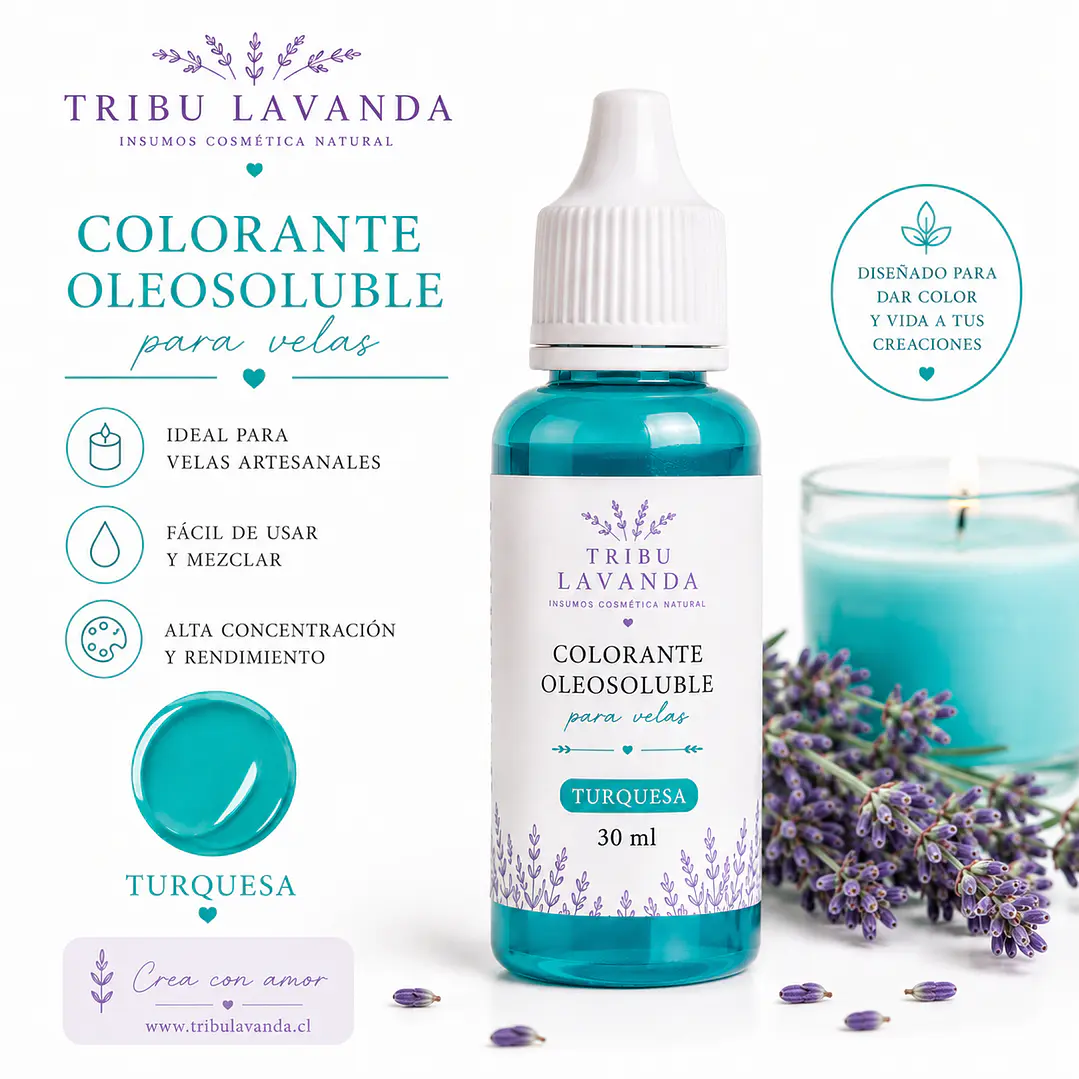 Colorantes Oleosolubles para Velas 30 ml  7