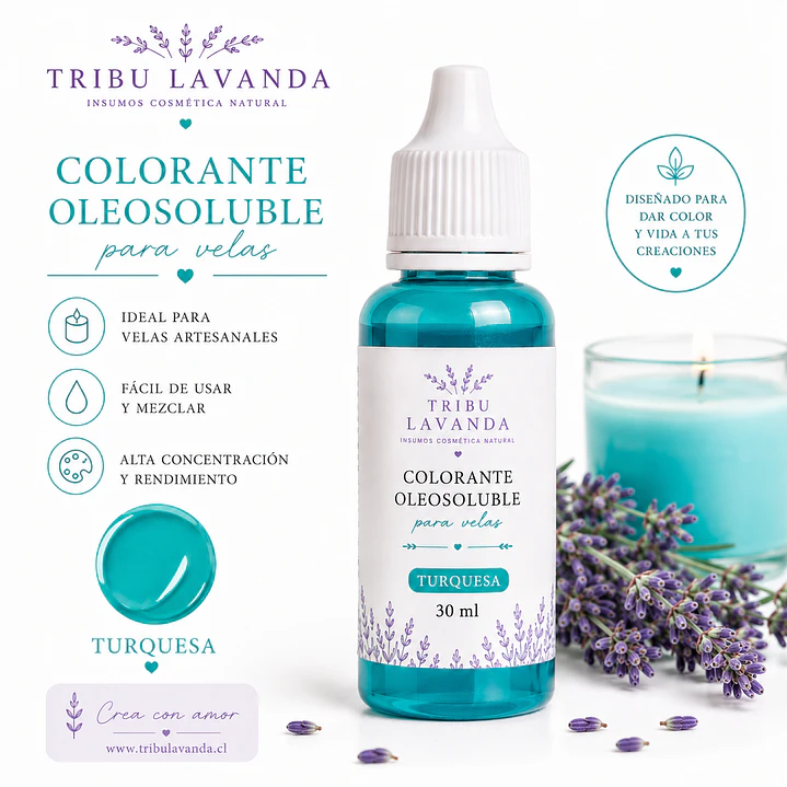 Colorantes Oleosolubles para Velas 30 ml  7