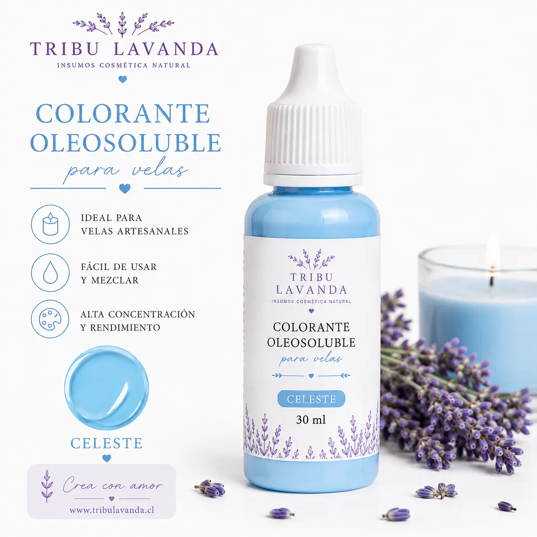 Colorantes Oleosolubles para Velas 30 ml  8