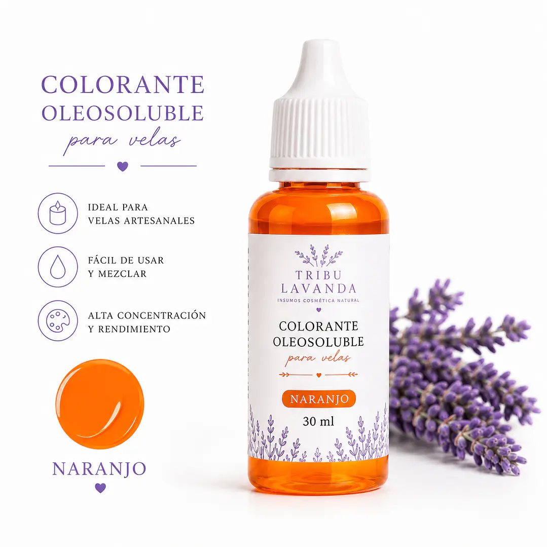 Colorantes Oleosolubles para Velas 10 ml  10