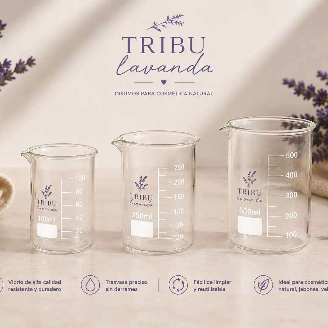 Vasos Precipitados 100 ml, 250 ml y  1