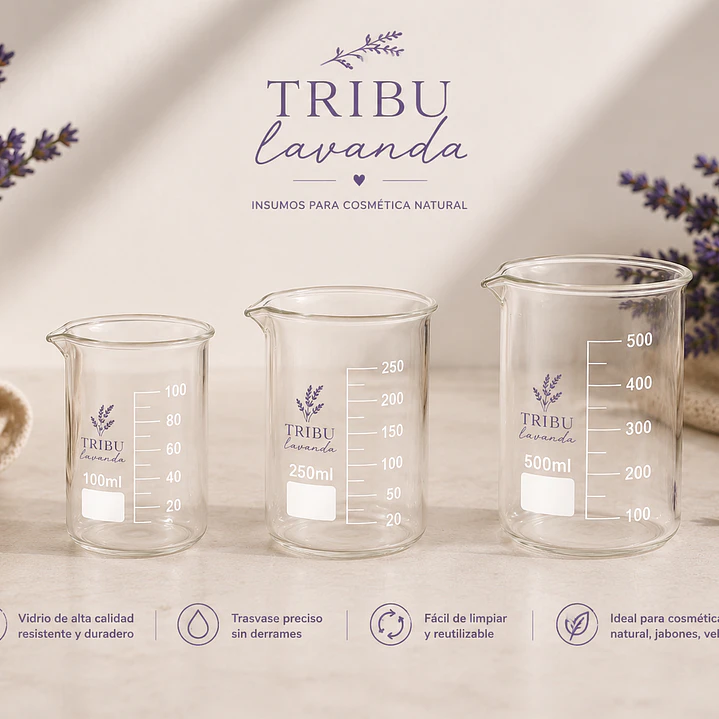 Vasos Precipitados 100 ml, 250 ml y  1