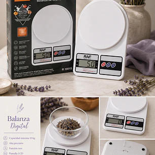 Balanza Digital de Precisión 1 g a 5 kg