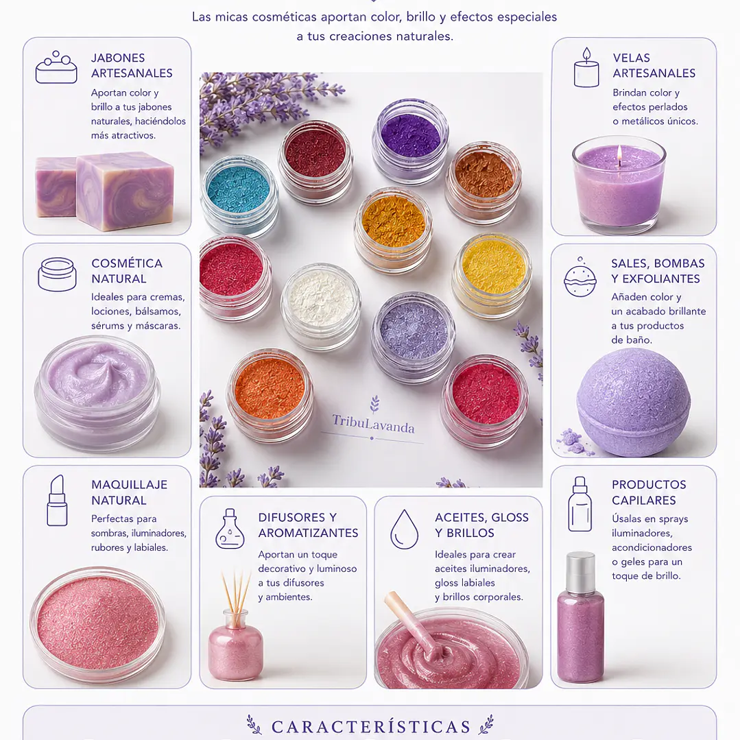 Micas Cosméticas 10 gr  2