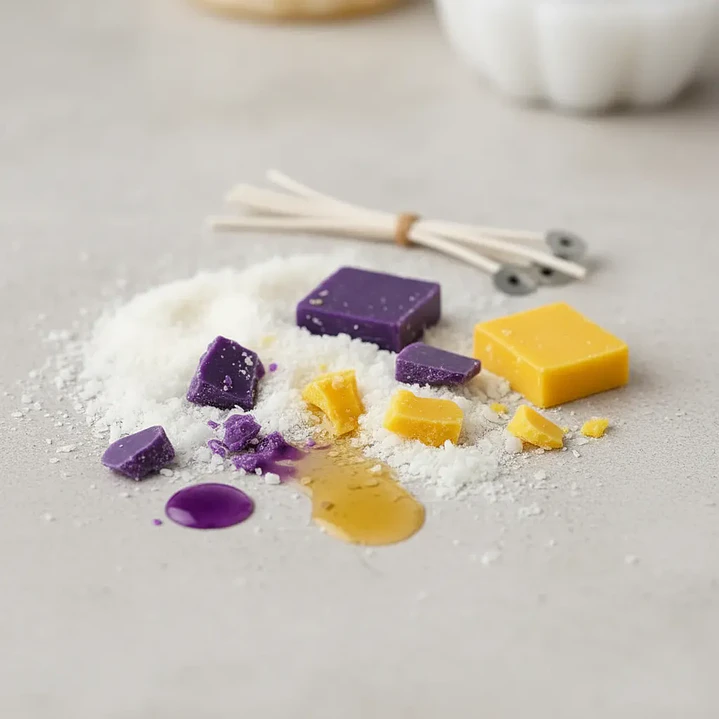 Kit de Velas de Soya Tribu Lavanda  3