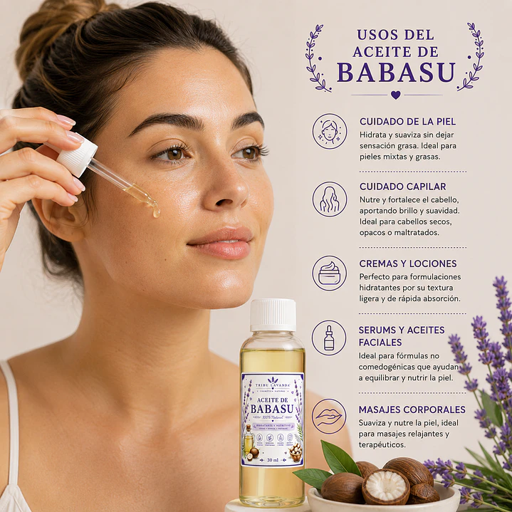 Aceite de Babasu prensado en frio 30 y 100 ml 4