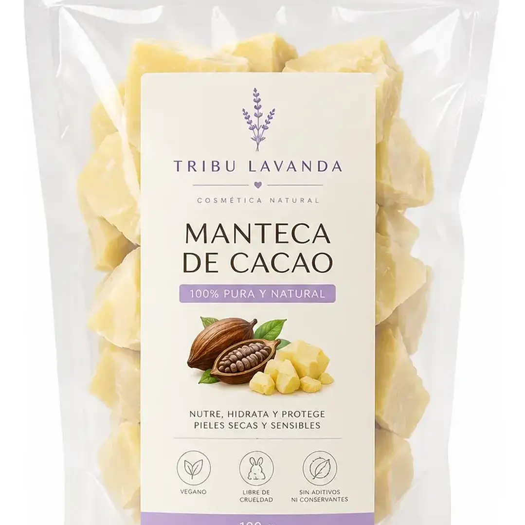 Manteca de cacao orgánica 1