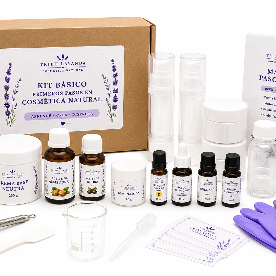 Kit Primeros Pasos en Cosmética Natural  3