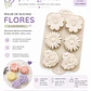 Molde Flor Margarita Rosa 50 gr aprox  - Miniatura 2