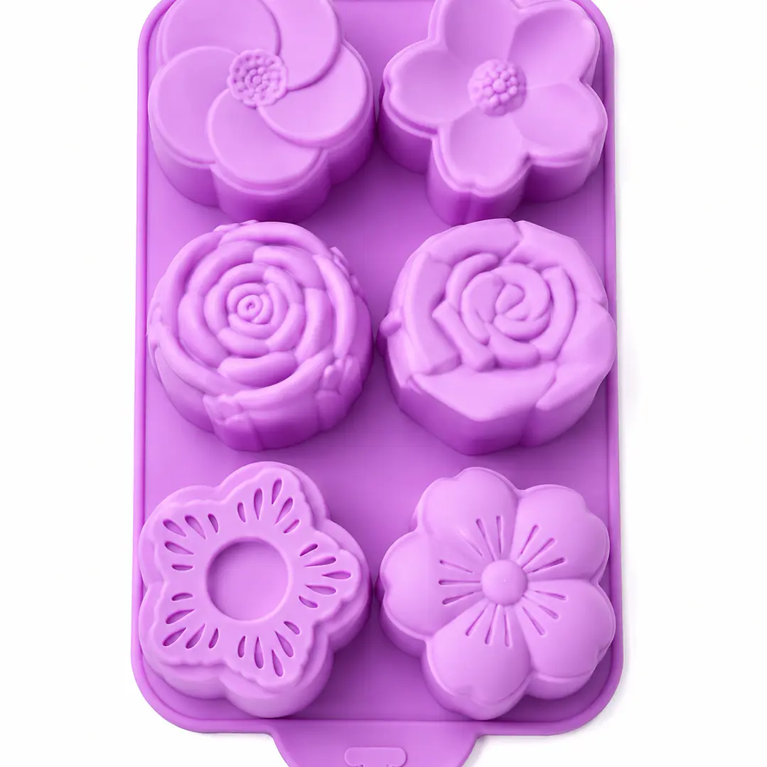 Molde flores grandes 115 gr aprox. 1