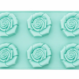 Molde rosas 100 gr aprox 