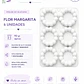 Molde Margaritas grandes 90 gr aproximadamente  - Miniatura 2
